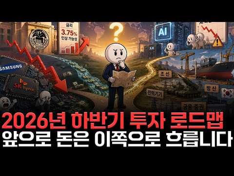 2026년 하반기 코스피, 미국주식 많이 달라질겁니다.