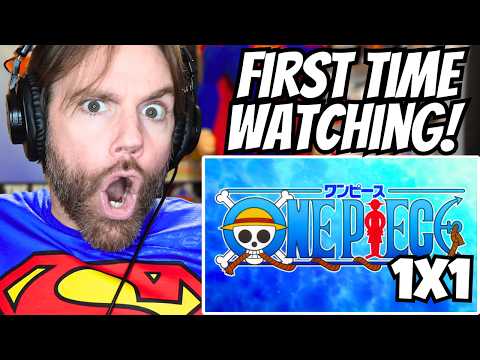 Superman Fan Reacts to One Piece S1E1 | FIRST TIME WATCHING! One Piece Reaction