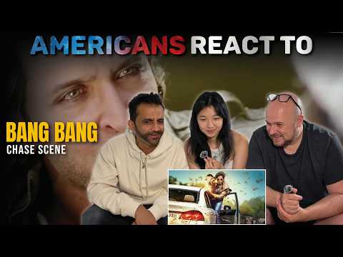 Bang Bang Chase & Action Scene Reaction by New Yorkers | Hrithik Roshan & Katrina Kaif