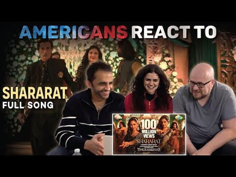 Shararat Song Reaction by New Yorkers | Dhurandhar | Ayesha Khan & Krystle D’Souza