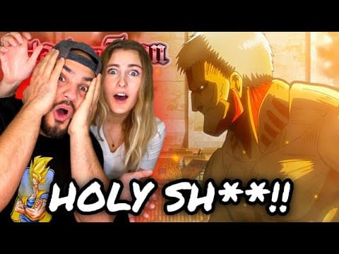 WTF IS GOING ON?! 😱💥👊 First Time Reactions Attack on Titan Episode 2