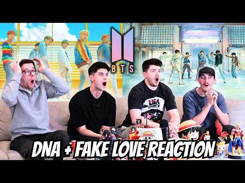AMERICANS FIRST REACTIONS TO BTS DNA AND FAKE LOVE