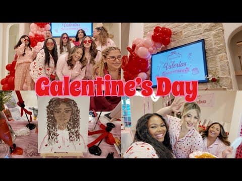 GALENTINES DAY VLOG | WHAT WE GOT EACH OTHER + SHOPPING HAUL *Too Much Fun*