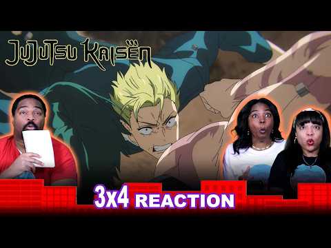 Jujutsu Kaisen 3x4 ZENIN CLAN FIGHT! - GROUP REACTION!!!