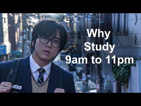 Why Korean Teenagers Study 14 Hours a Day