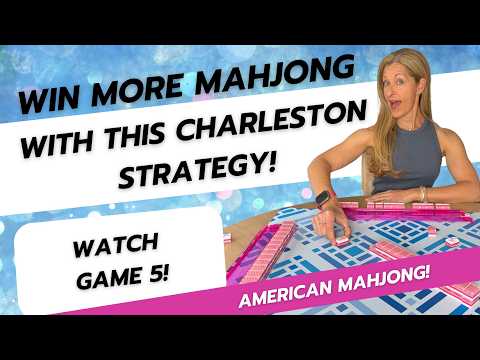 Charleston Strategy You NEED For More Mahjong Wins • Watch Me Play Game 5!