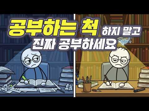 공부가 안 되는 건 당신 의지 탓이 아닙니다 (뇌과학적 팩트)-대부분 사람들이 모르는 공부의 본질!