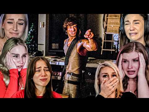 TOP FEMALE "RAMBO EMOTIONAL ENDING" Reactions! Rambo: First Blood Movie Reaction