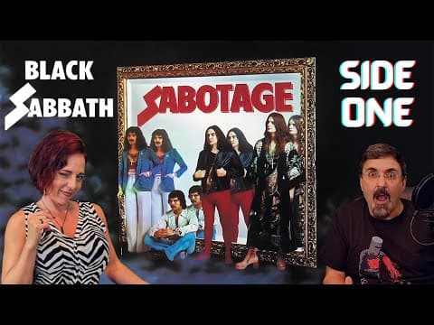 Sabotage Side 1 [Black Sabbath Reaction] First time hearing - Symptom of the Universe