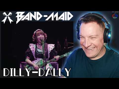IMPOSSIBLY HARD ROCKING! BAND-MAID - Dilly-Dally 🇯🇵 REACTION! 🧠🤘