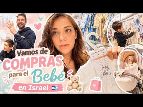 ¡Llegamos al ÚLTIMO TRIMESTRE! 🤰 + Comprando las primeras cosas de mi bebé 🥰