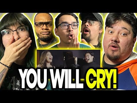 JUST WOW.. | American's FIRST TIME REACTION To Katrina Velarde & Jessica Villarubin "I SURRENDER"