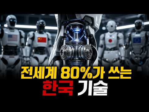 전 세계 로봇들이 '한국산 관절'을 끼워 넣고 있는 소름 돋는 이유