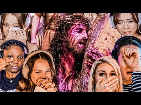 TOP FEMALE "BEARING HIS CROSS" Reactions! The Passion of the Christ Movie Reaction