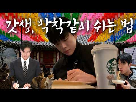열심히 못 살아도 재밌게는 살아야지, 5년 차 직장인의 힐링 브이로그