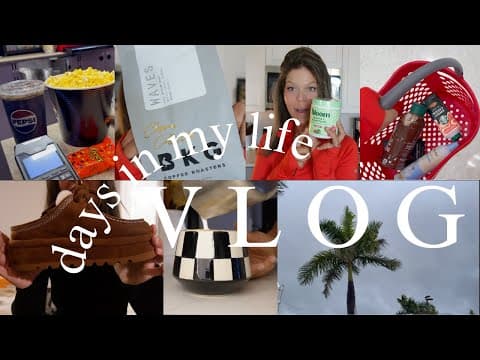 VLOG:days in my life. homegoods haul. date night. easy, blowout look💁🏽‍♀️   | Holly Lynora #vlog
