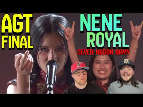 Nene Royal - Seven Nation Army | AGT FINALS PERFORMANCE LIVE REACTION