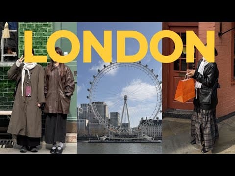 Vlog | 고효 | 봄날엔 런던 여행 🇬🇧 | 다시 가도 좋은, 취향 가득 4박 5일 기록 ( 버몬지 · 쇼디치 · 소호 ) | 런던 OOTD 🌷✨