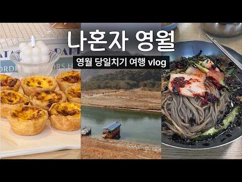 나혼자 영월 당일치기 여행 브이로그 (영화 '왕과 사는 남자' 촬영지가 여기?)