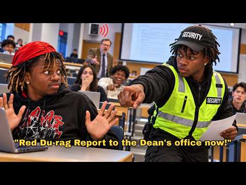 Cussing Announcer Prank in College Lectures! (SECURITY EDITION)