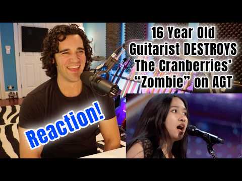 16 Year Old Guitarist DESTROYS The Cranberries’ “Zombie” on AGT | Reaction!