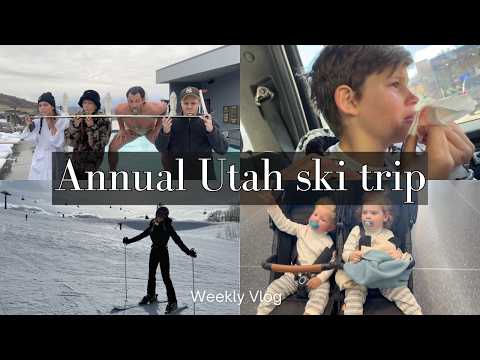 Vlog #5 | Annual Utah ski trip⛷️❄️