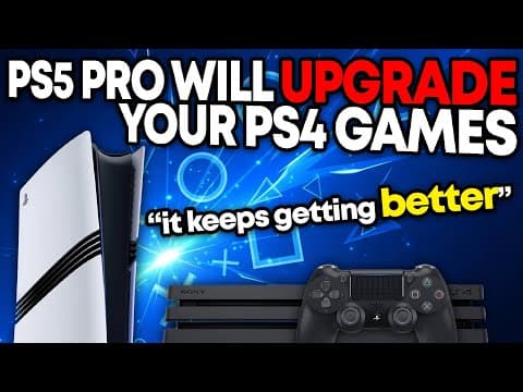 Huge PS5 Pro Updates IMPROVE your OLD PS4 Games! - PSSR2 and Game Boost