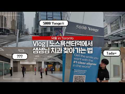 토론토 치과 개원 준비 브이로그 l Secret Path to 5000 Smiles Yonge from North York Centre l Ep.02 🦷