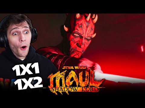 Star Wars: Maul - Shadow Lord 1x1 & 1x2 REACTION!! *FIRST TIME WATCHING*