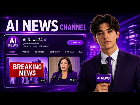 How I Create Viral AI News Videos Using FREE Tools (Full Beginner Guide)
