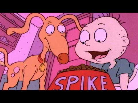 Rugrats | Spike Runs Away | REACTION