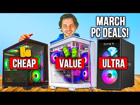 Top 5 Prebuilt Gaming PCs March 2026! ✅ [Options for All Budgets]