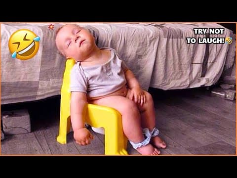 Cutest Baby Reactions 2025 😍 Try Not To Laugh Challenge!