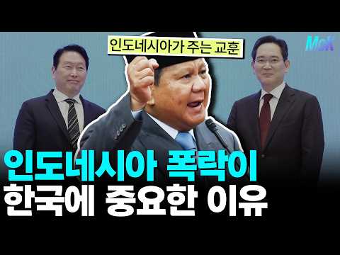 인도네시아 폭락이 한국에 중요한 이유