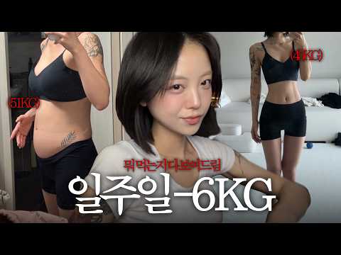 살 찌우고 뺐습니다💦 다 보여드릴게요⭐️ 나의 마지막 다이어트 브이로그..