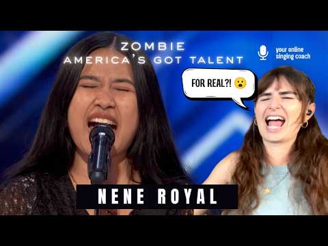Nene Royal | Zombie - AGT Audition | Vocal Coach Reaction & Analysis