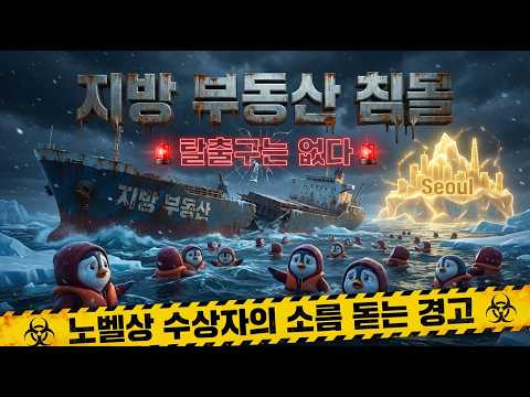 "대한민국 부동산? 서울만 폭등합니다." 대중의 99%가 모르는 '지방 소멸'의 역설 (하버드 교수의 경고)