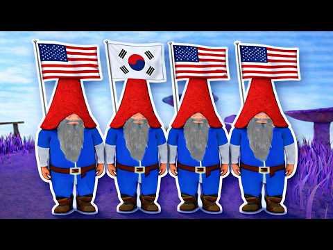 해외에서 난리난 신작 난쟁이 집털기 게임ㅋㅋ 미국인 친구들이랑 해봄